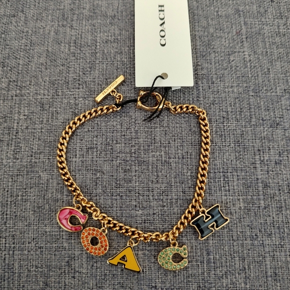 COACH Station Charm Bracelet - Picture 3 of 3